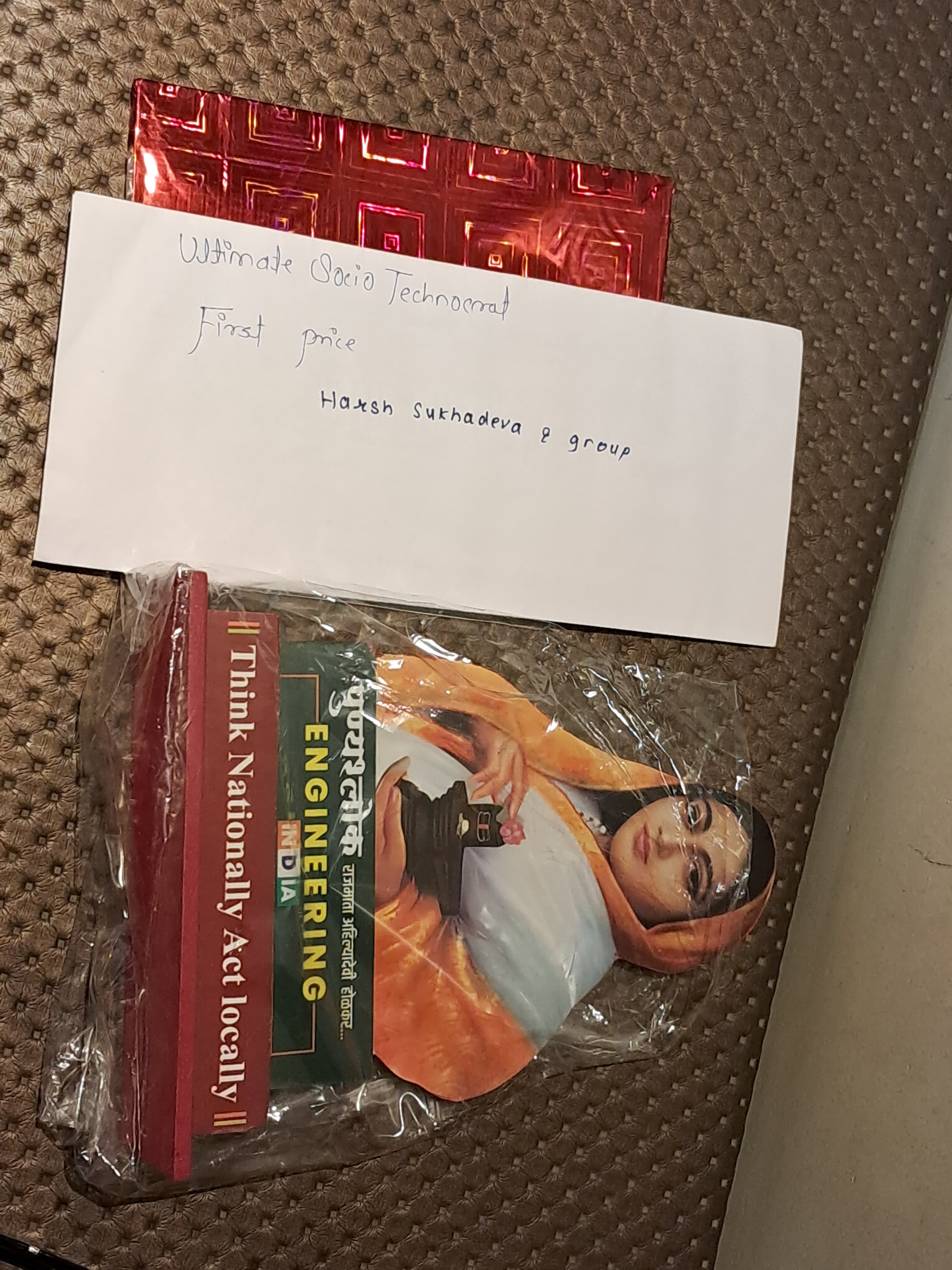 Winner Ultimate Socio Technocrat Certificate